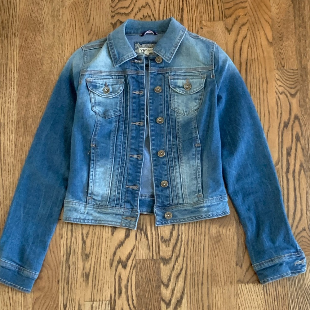 Cropped Denim Jacket - Picture 1 of 3